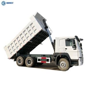 Buy cheap 371hp Sinotruk Howo 2014 6x4 Second Hand Dump Truck With New Bucket from wholesalers