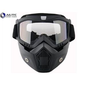 Buy cheap Full Face Tactical Military Goggles TPU Windproof Reticular Construction Breathable from wholesalers