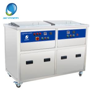 Buy cheap Double Tank Industrial Ultrasonic Cleaner , Automotive Ultrasonic Cleaner 28khz or 40khz from wholesalers