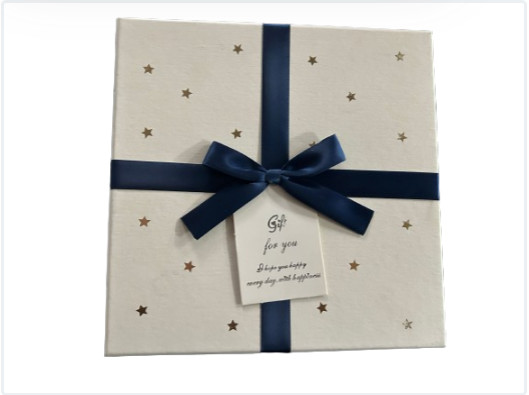 Buy cheap Jewelry Custom Square Delicate Patterned Gift Box With Bow from wholesalers