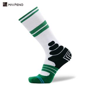 Buy cheap Custom Terry Cushioned Basketball Socks Colorful Athletic Performance Socks from wholesalers