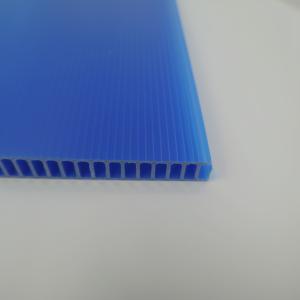 Buy cheap 10mm Corrugated Plastic Sheets Lightweight Smooth Protection from wholesalers