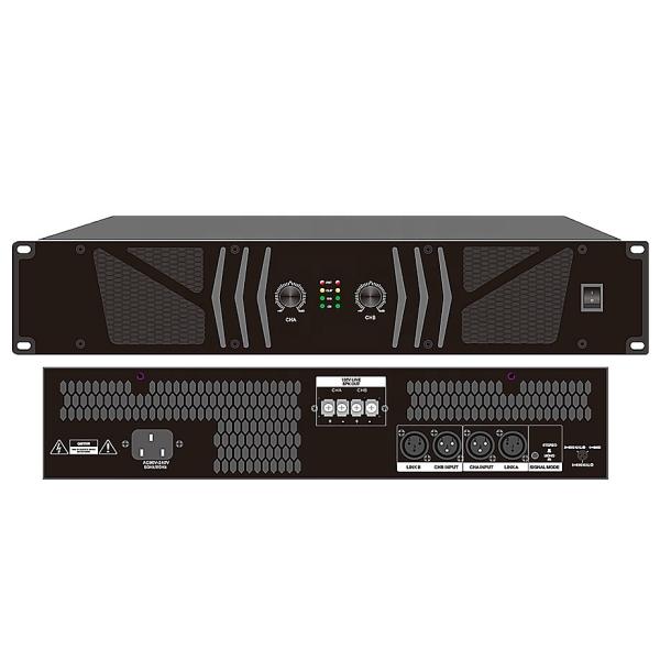 Quality 1500w PA Amplifier 2 Channel Power Amplifier Class D Broadcast Amplifier for sale