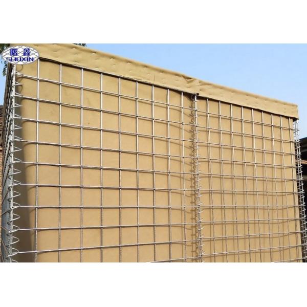 Buy cheap Zinc Coated Defensive Barrier Wall HESCO Bastion ISO Certification from wholesalers
