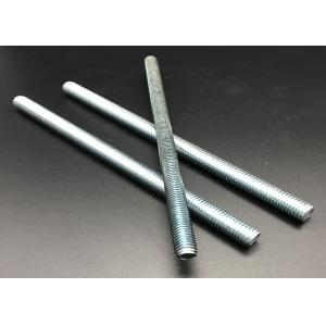 Buy cheap Construction Material 5.8m Zinc Plated Solid Threaded Rods from wholesalers