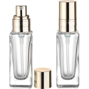 Buy cheap 30 ML Volume Sleek Modern Cosmetic Pump Bottle with Pump Or Spray Cap from wholesalers