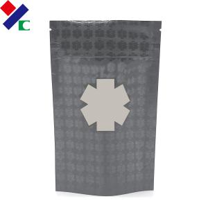 Buy cheap Oxygen Proof  500g Matt Stand Up Zipper Bags With Window from wholesalers