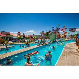 Buy cheap Commercial Steel Lazy River Equipment Water Park Artificial River Customized from wholesalers