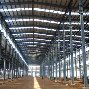 Buy cheap Customized 50mm Panel Steel Frame Warehouse Q235b Prefabricated from wholesalers