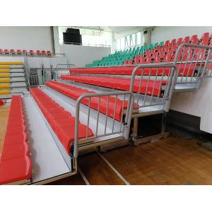 Buy cheap HDPE Retractable Bleacher Retractable Auditorium Seating For Stadium from wholesalers