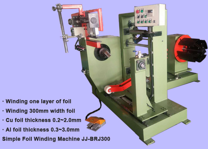 Customized Copper Strip Winder Simple Automatic Transformer Winding Machine
