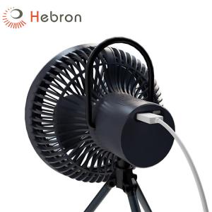 Buy cheap Lithium Battery Electric Camping Fan With LED Lantern 5 Inch from wholesalers