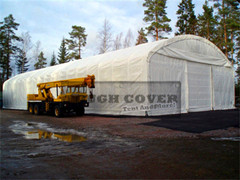 Buy cheap 15m(49') wide Fabric Building,Prefabricated Building,Storage Tent from wholesalers