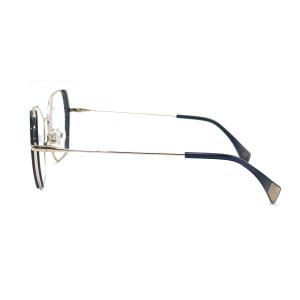 MD160 Square Stainless Steel Unisex Optical Metal Frame