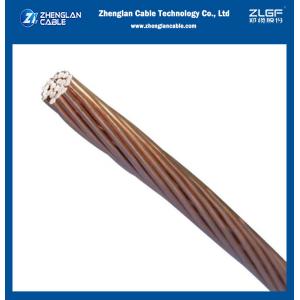 Buy cheap Bare Copper Clad Stranded Grounding Wire Stainless Steel Conductor from wholesalers