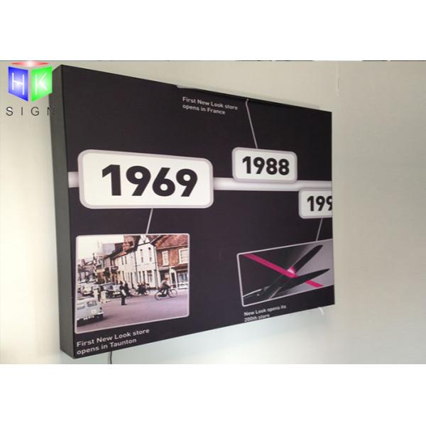 Buy cheap Outside Ultra Thin LED Backlit Fabric Display Single Side With Aluminum Frame from wholesalers