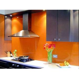 Custom Colour Painted Glass Backsplash Heat Strengthened Add Shine