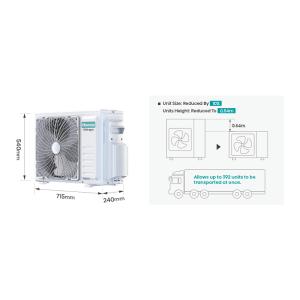Buy cheap Hisense 9000 BTU Wall Mounted AC with Voice Control from wholesalers