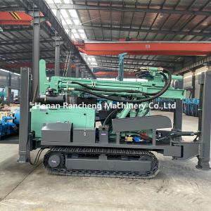 Hydraulic 300m Depth Crawler Mounted Water Well Drilling Rig Machine With 85KW