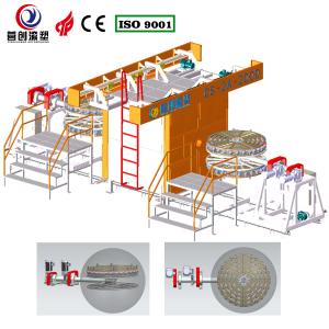 Buy cheap PLC Controlled Automatic Shuttle Rotomolding Machine Adjustable Rotating Speed from wholesalers