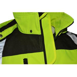 Buy cheap Breathable Reflective Jacket 3xl 4xl Running Cycling Light Road Work Unisex Hi Vis Strips Uniforms from wholesalers