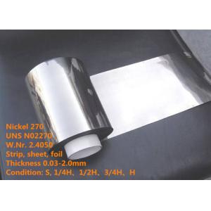 Buy cheap Nickel 270 / UNS N02270 High End Special Alloys Foil / Wire For Electronic Part from wholesalers