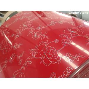 Customized Pattern Printing Pre Painted Galvanized Sheet PE Coating For Water