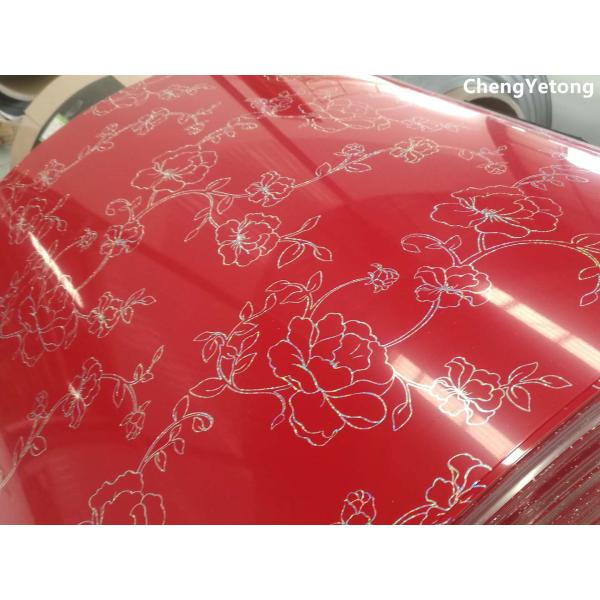 Customized Pattern Printing Pre Painted Galvanized Sheet PE Coating For Water