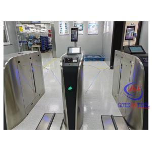 Buy cheap Automatic Induction Speed Lane Turnstile With Card Swallow / Face Recognition from wholesalers
