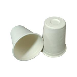 7oz-2oz Recyclable Paper Cups Bagasse Disposable Yogurt Cups With Lids