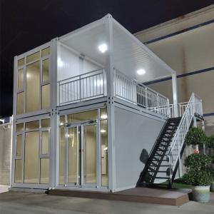 Buy cheap Office Sandwich Panel House Prefabricated Container Restaurant with Kitchen Materials from wholesalers