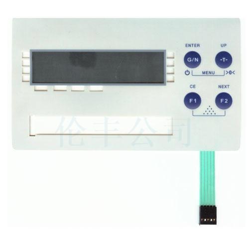 Buy cheap Frosted Membrane Keypad Overlay Facade For High Performance Applications from wholesalers