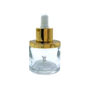Buy cheap Cylinder 30ml Aromatherapy Perfume Eye Dropper Bottles With Cap from wholesalers