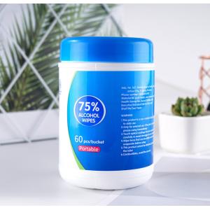 Buy cheap Private Label Antibacterial 75 Ethyl Alcohol Wipes 100pcs 80pcs from wholesalers