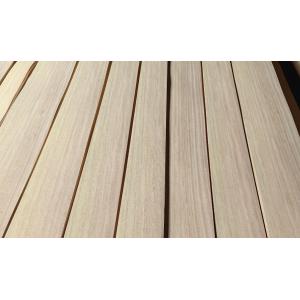 Buy cheap Rubber Wood Veneer Width 9cm-35cm For Wall Decoration / Doors And Windows from wholesalers