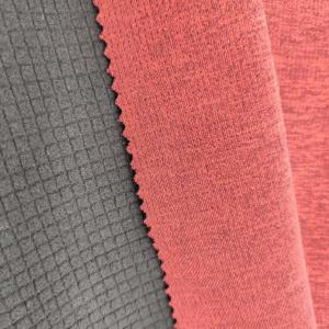 Buy cheap 100% Polyester Polar Fleece Ripstop Knitted Bonded Fabric 350G Windproof from wholesalers