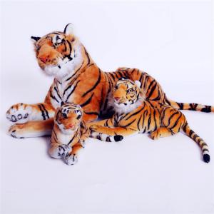 Buy cheap Lifelike 40cm Tiger Plush Doll With Polypropylene Cotton Filling from wholesalers