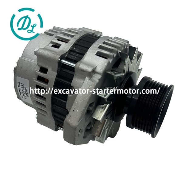 EexcavaStart 24V 50A 4HK1 Excavator Alternator OEM 8-98029887-2 8-98075026-0