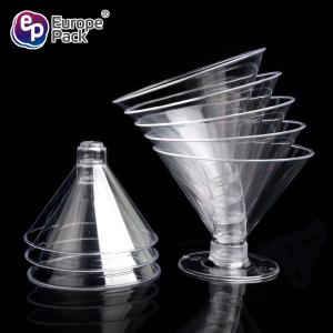 Buy cheap 2020 Wholesale  disposable round 135ML dessert cups pudding plastic cup eco-friendly from wholesalers