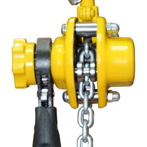 Light and Small Lever Hoist with End Supporting Hook Tongue Structure for Safe