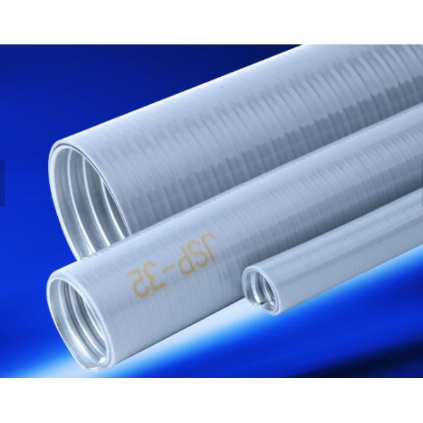 Buy cheap Indoor 1 Inch Flexible Electrical Conduit Grey Color Anti Aging Pull Resistance from wholesalers