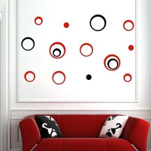 Echo-friendly and Kraft Sticker 3D Acrylic Three-dimensional Mirror Wall