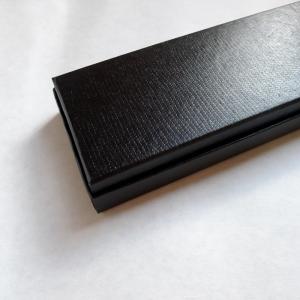 Biodegradable Black 450gsm Electronics Packing Boxes For Neck Tie