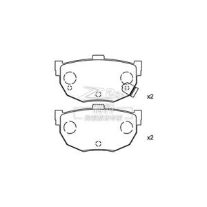 Buy cheap Hyundai Elantra,Ceramic Brake Pad,D464,58302-29A00,R from wholesalers