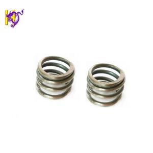 Buy cheap 4 Inch Heavy Duty Steel Compression Spring Conical Coil Spring With Ground Square End from wholesalers