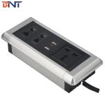 Buy cheap Smart office table mount multi function desk power data socket with USB charger from wholesalers