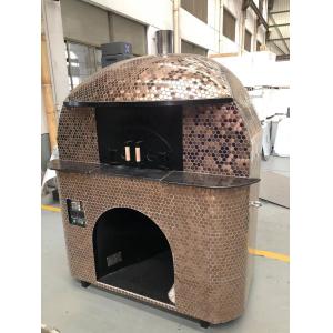 Buy cheap Wood Fired Pizza Oven 1400x2100mm with Lava Rock Base from wholesalers