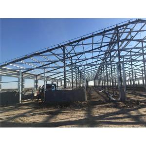 Q355B Prefabricated Steel Structure Building for Milk Processing Plant