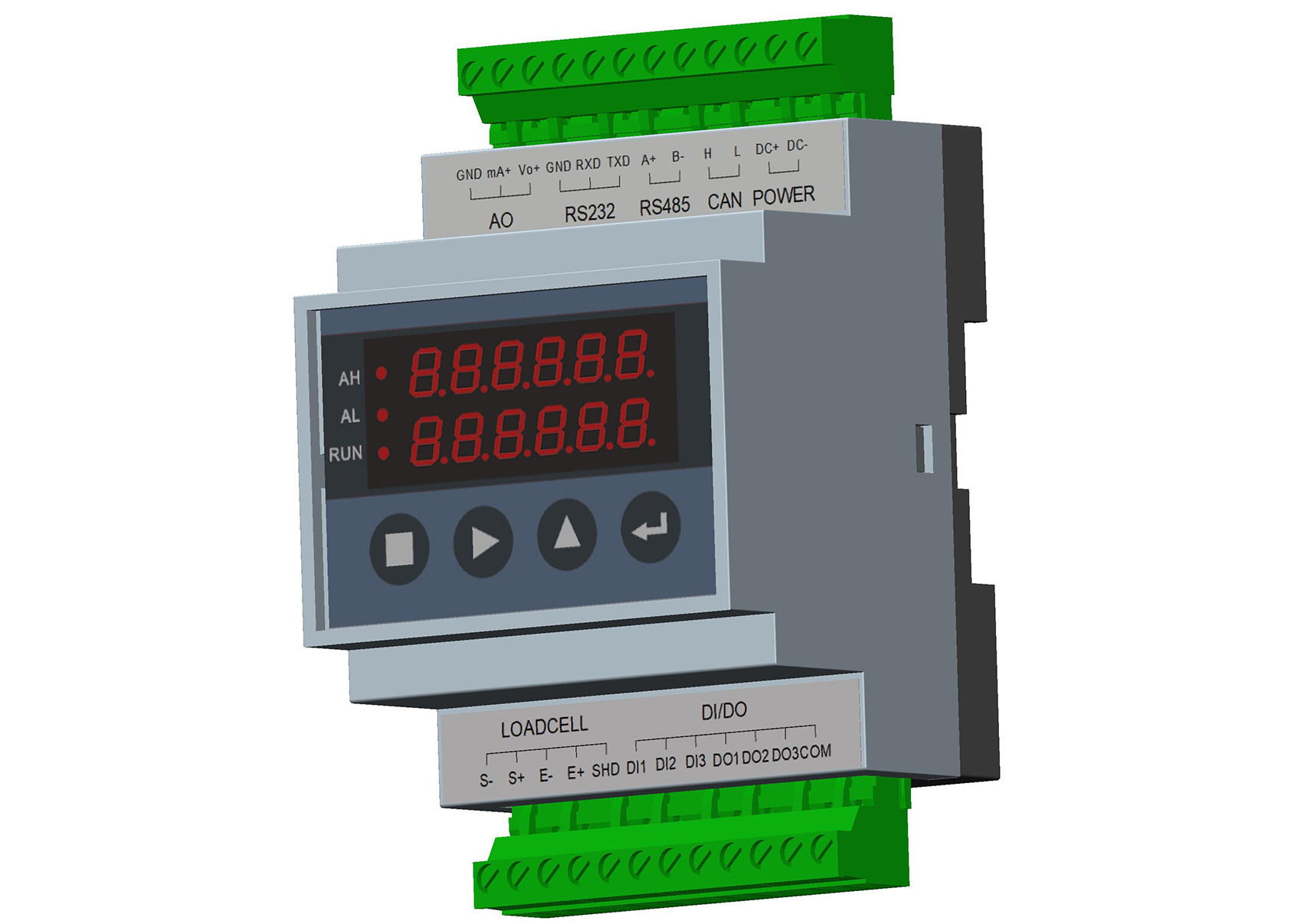Buy cheap CE 3W Digital Weight Indicator Peak Value Detection Display from wholesalers