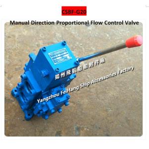 CSBF-M-G20 Manual Direction Proportional Flow Control Valve